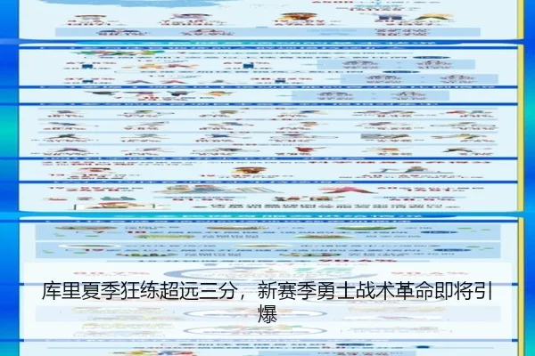 库里夏季狂练超远三分，新赛季勇士战术革命即将引爆